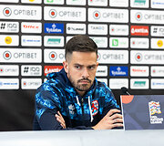 Liuksemburgo futbolo rinktinės spaudos konferencija
