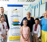 Vilniaus centrinėje bibliotekoje atidaryta ukrainiečių literatūros lentynėlė