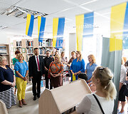 Vilniaus centrinėje bibliotekoje atidaryta ukrainiečių literatūros lentynėlė
