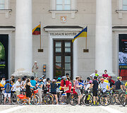 Dviračių mylėtojų &scaron;ventės &bdquo;Tour de Vilnius&ldquo; startas