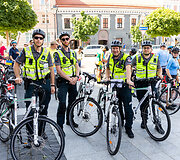 Dviračių mylėtojų &scaron;ventės &bdquo;Tour de Vilnius&ldquo; startas