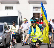 Dviračių mylėtojų &scaron;ventės &bdquo;Tour de Vilnius&ldquo; startas