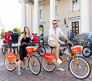 Dviračių mylėtojų &scaron;ventės &bdquo;Tour de Vilnius&ldquo; startas
