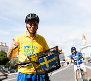Dviračių mylėtojų &scaron;ventės &bdquo;Tour de Vilnius&ldquo; startas
