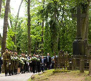 Medininkų žudynių aukų pagerbimo 31-osios minėjimo metinės. Medininkų memorialas.  2022 m. Liepos 31 d. 