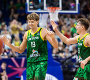 Mindaugas Kuzminskas ir Rokas Jokubaitis