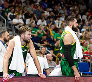 Domantas Sabonis ir Jonas Valančiūnas