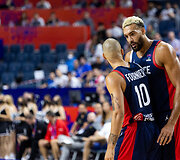 Evanas Fournier ir Rudy Gobert'as