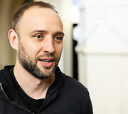 Kikbokso pasaulio čempiono Sergejaus Maslobojevo sutikimas