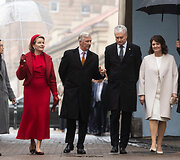 Karalienė Mathilde, Belgijos Karalius Pilypas, Gitanas Nausėda, Diana Nausėdienė