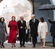 Karalienė Mathilde, Belgijos Karalius Pilypas, Gitanas Nausėda, Diana Nausėdienė