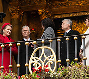 Karalienė Mathilde, Belgijos Karalius Pilypas, Gitanas Nausėda, Diana Nausėdienė