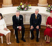 Diana Nausėdienė, Gitanas Nausėda, Belgijos Karalius Pilypas, Karalienė Mathilde