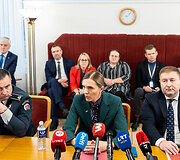 Renatas Požėla, Agnė Bilotaitė, Vitalijus Dmitrijevas