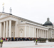 Lietuvos karo akademijos kariūnų priesaikos ceremonija