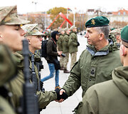 Lietuvos karo akademijos kariūnų priesaikos ceremonija