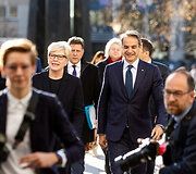Ingrida &Scaron;imonytė ir Kyriakos Mitsotakis