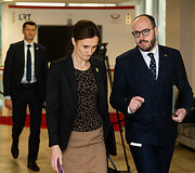 Viktorija Čmilytė-Nielsen ir Lukas Kornelijus Vaičiakas