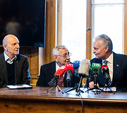 Domas Kaunas, Pranas Kiznis, Gitanas Nausėda