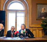 Domas Kaunas, Pranas Kiznis, Gitanas Nausėda
