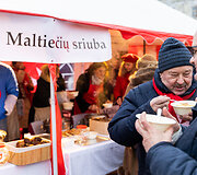 Senelių paramos akcija &bdquo;Maltiečių sriuba&rdquo;