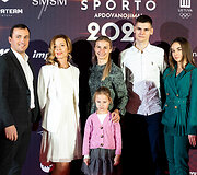 Lietuvos sporto apdovanojimų ceremonijos svečiai