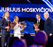 Justinas Kinderis, Laura Asadauskaitė-Zadneprovskienė, Andrejus Zadneprovskis, Jurijus Moskvičiovas