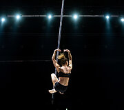 Apsilankymas cirko trupės &bdquo;Cirque du Soleil&ldquo; turo užkulisiuose