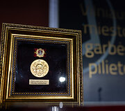 Vilniaus miesto garbės pilietės vardo suteikimo ceremonija