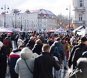 Kaziuko mugėje pardavinėti Trakų riestainiai