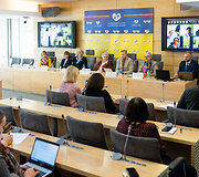 Spaudos konferencija &bdquo;&Scaron;vietimo, mokslo ir sporto ministerija užsimojo mažinti pagalbą vaikams&ldquo;