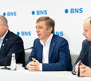 Kęstutis Tubis, Ramūnas Karbauskis, Aurelijus Veryga