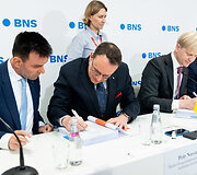 Karel Majer, Petr Novotny, Darius Aleknavičius