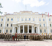 KASP karių, grįžusių i&scaron; JT misijos Malyje, sutikimas