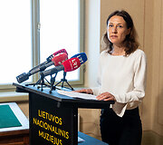Signatarų namuose eksponuojama 1949 m. vasario 16 d. Lietuvos laisvės kovos sąjūdžio Tarybos deklaracija