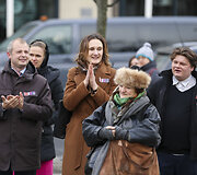 &bdquo;One Billion Rising&ldquo; akcija kovai su smurtu prie&scaron; moteris