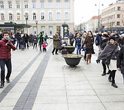 &bdquo;One Billion Rising&ldquo; akcija kovai su smurtu prie&scaron; moteris