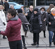 &bdquo;One Billion Rising&ldquo; akcija kovai su smurtu prie&scaron; moteris