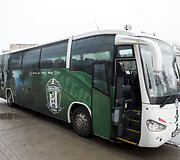 Naujas komandos autobusas