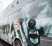 Naujas komandos autobusas