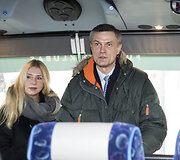 Naujas komandos autobusas