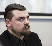 Knygos pristatymo akimirka