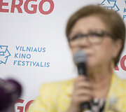 Spaudos konferencijos akimirka