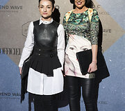 Diana Vapsvė (kairėje)