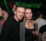 Tadas Juodsnukis su drauge