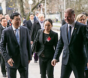 Zhang Dejiangas ir Saulius Skvernelis