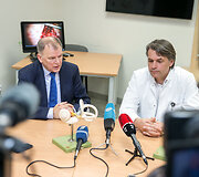 Vytenis Povilas Andriukaitis ir Eugenijus Lesinckas