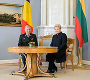 Karalius Filipas ir Dalia Grybauskaitė
