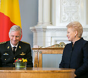 Karalius Filipas ir Dalia Grybauskaitė