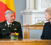 Karalius Filipas ir Dalia Grybauskaitė